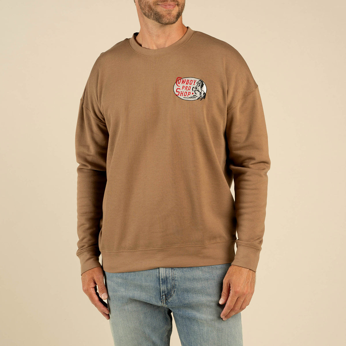 Cowboy Pro Shop Sweatshirt - Light Brown