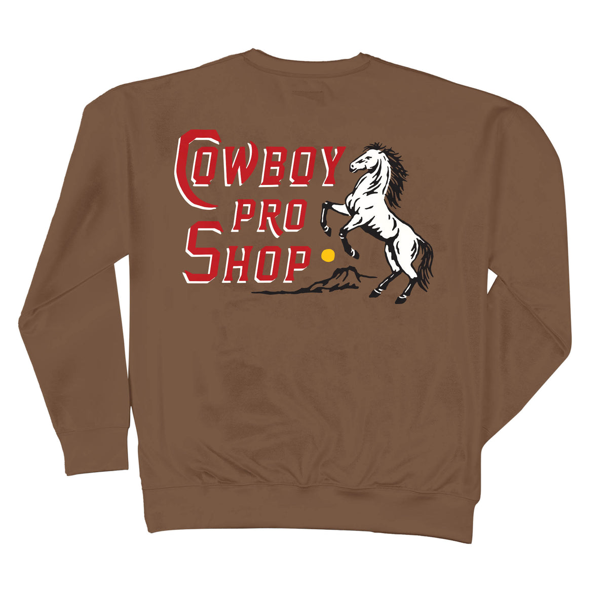 Cowboy Pro Shop Sweatshirt - Light Brown