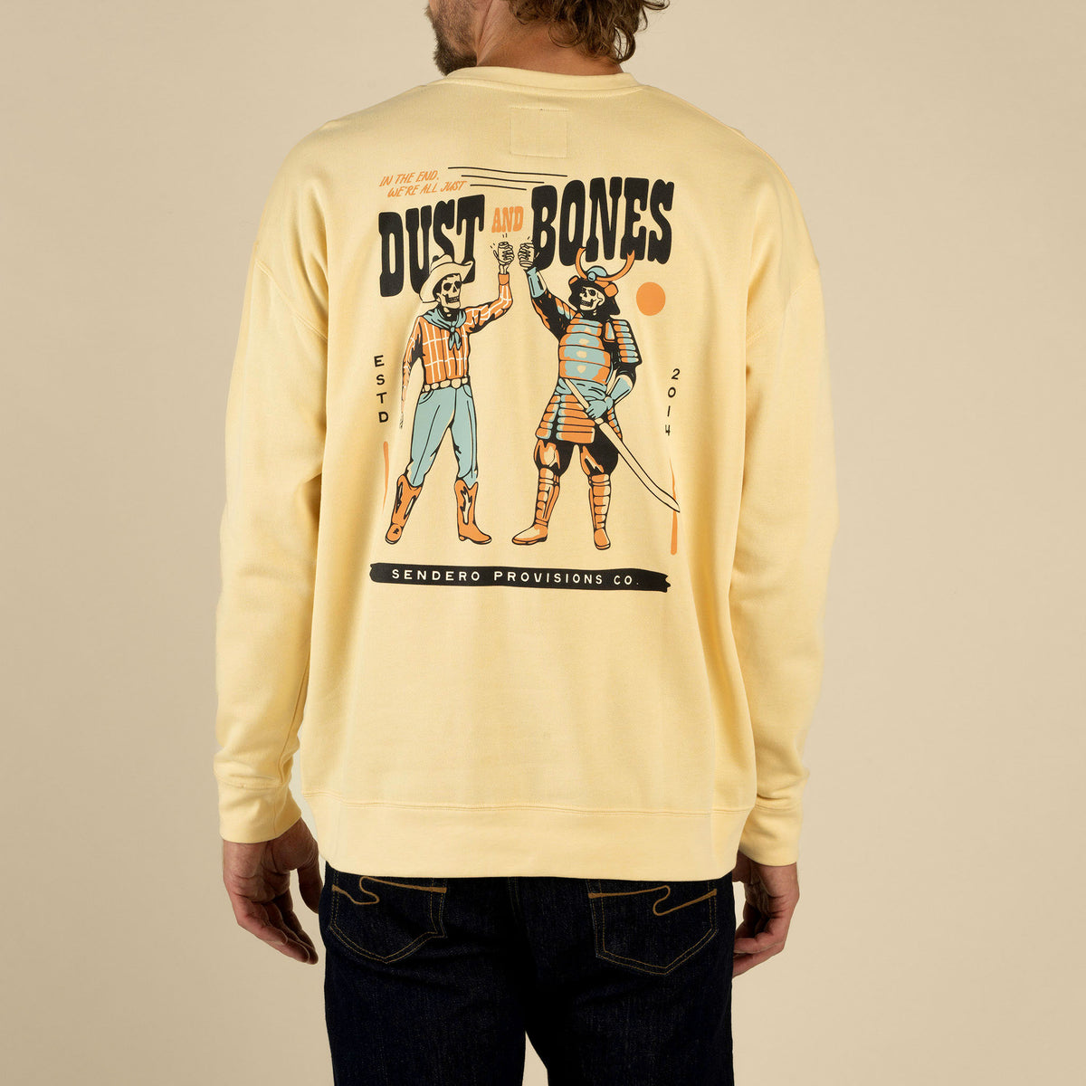 Dust & Bones Sweatshirt - Cream
