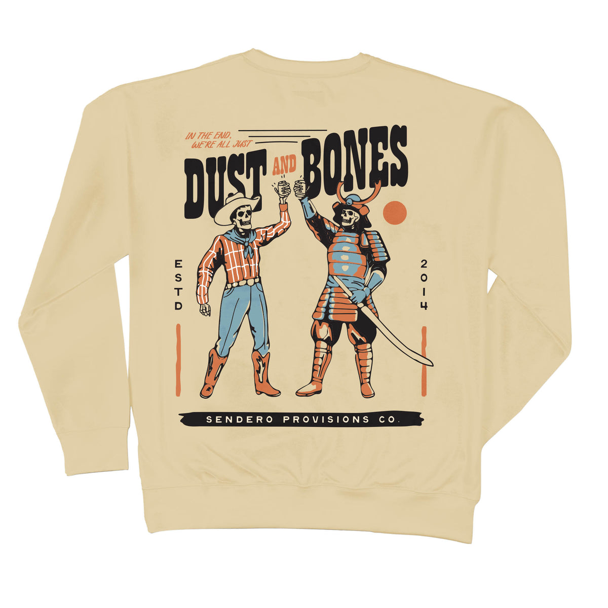 Dust & Bones Sweatshirt - Cream