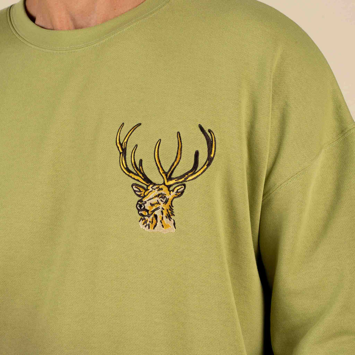 Elk Sweatshirt - Sage