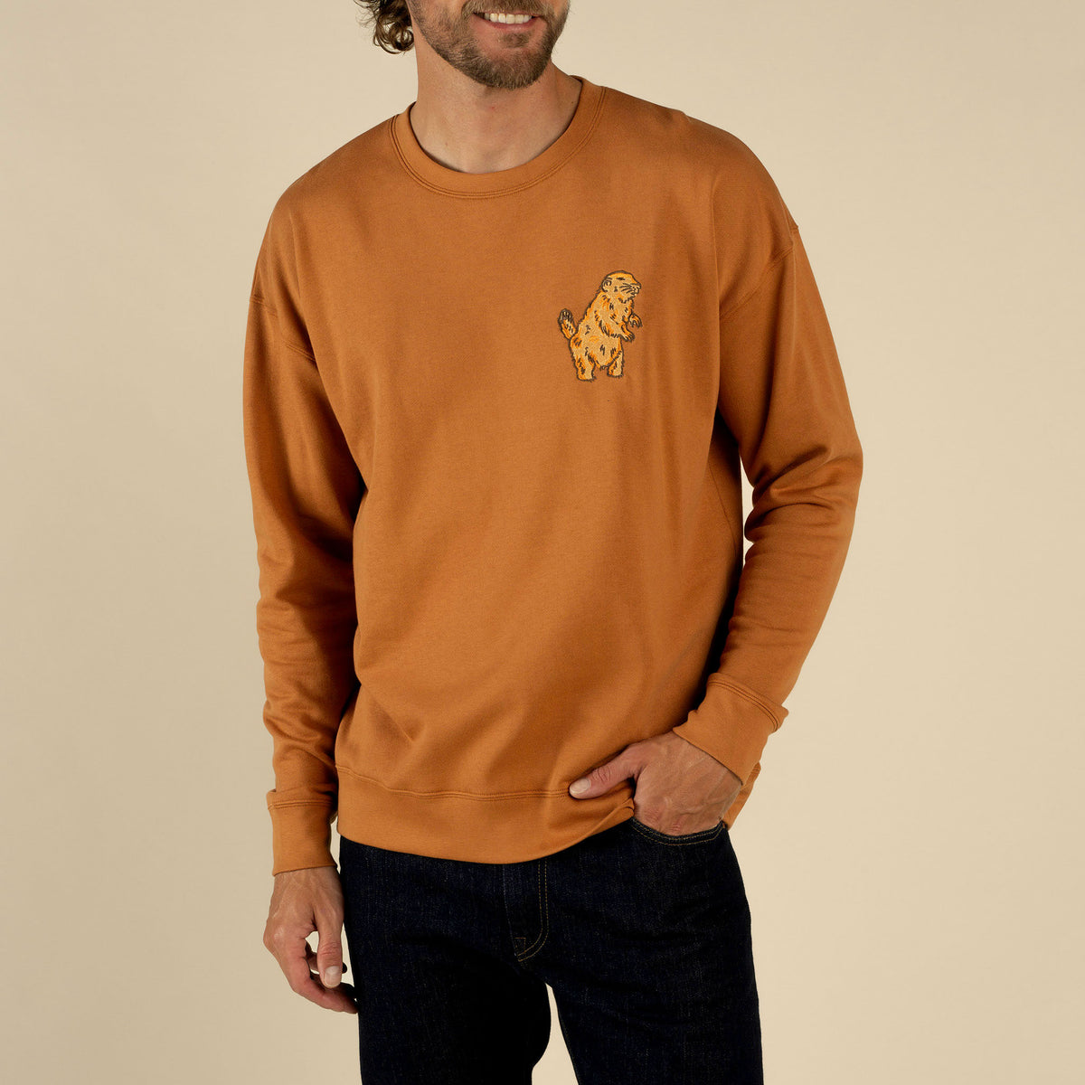 Prairie Dog Sweatshirt - Meerkat