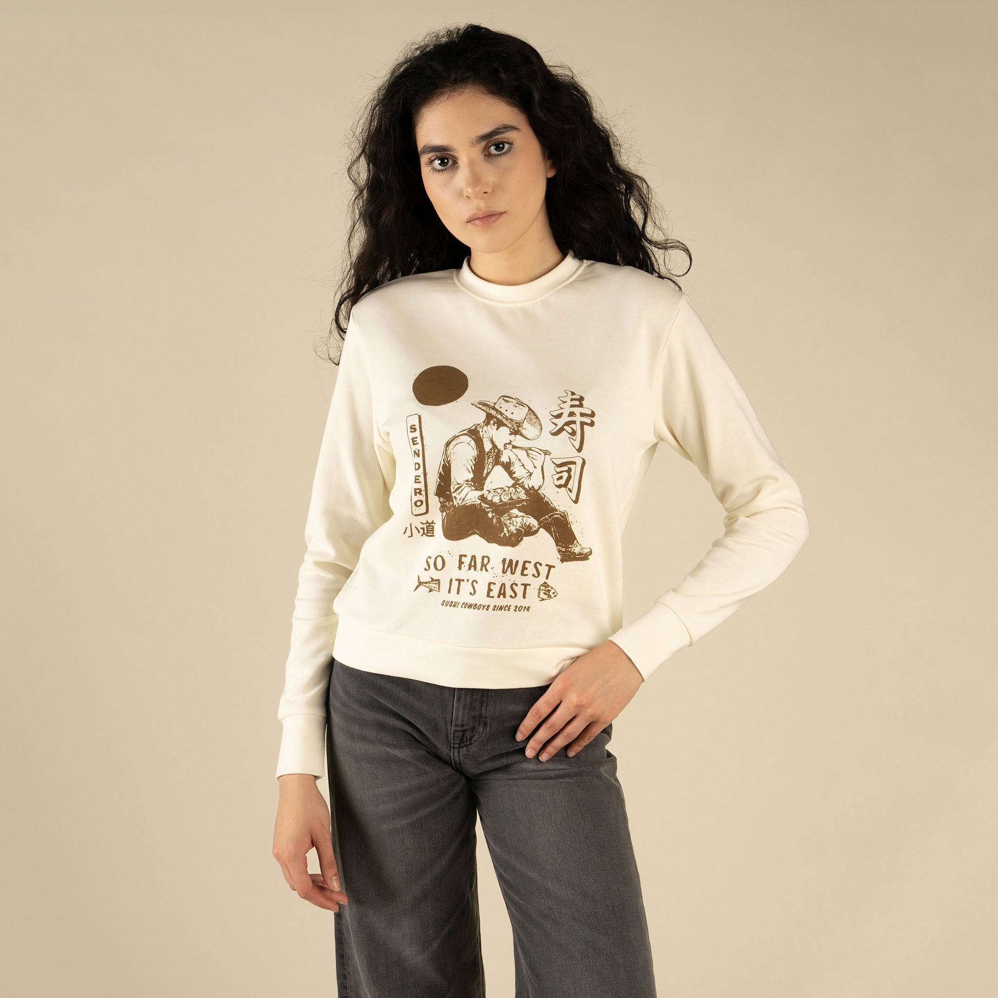 So Far West Drop Shoulder Sweatshirt