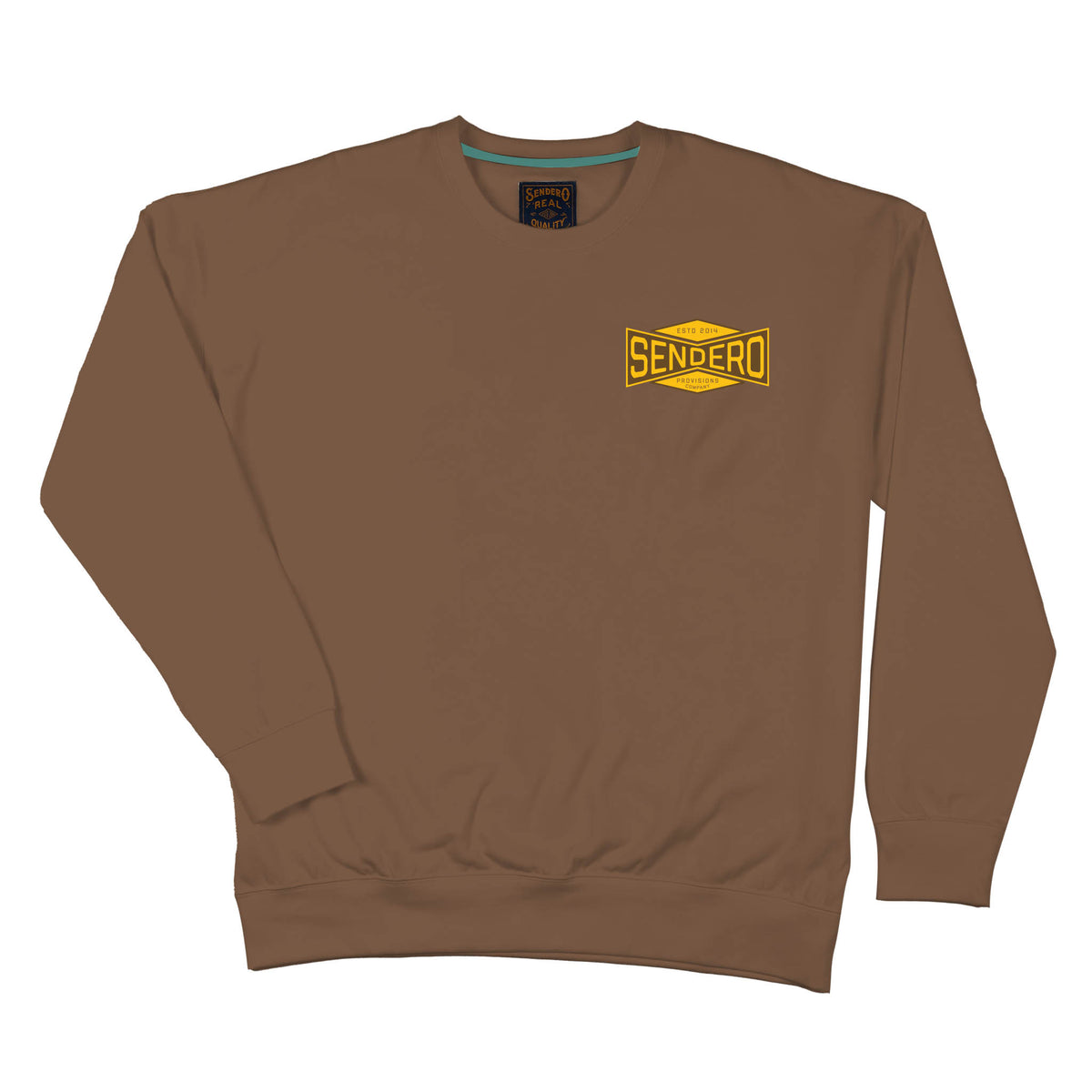 Old School Sweatshirt - Light Brown