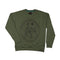 Burro Lady Sweatshirt - Army Green
