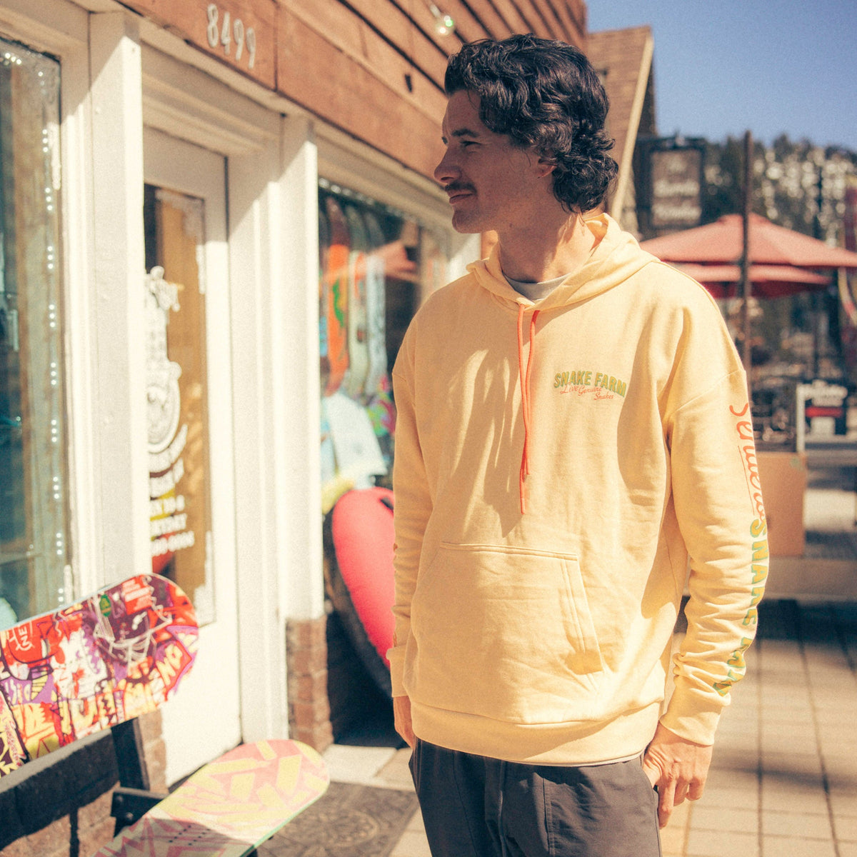 Snake Farm Hoodie - Cream