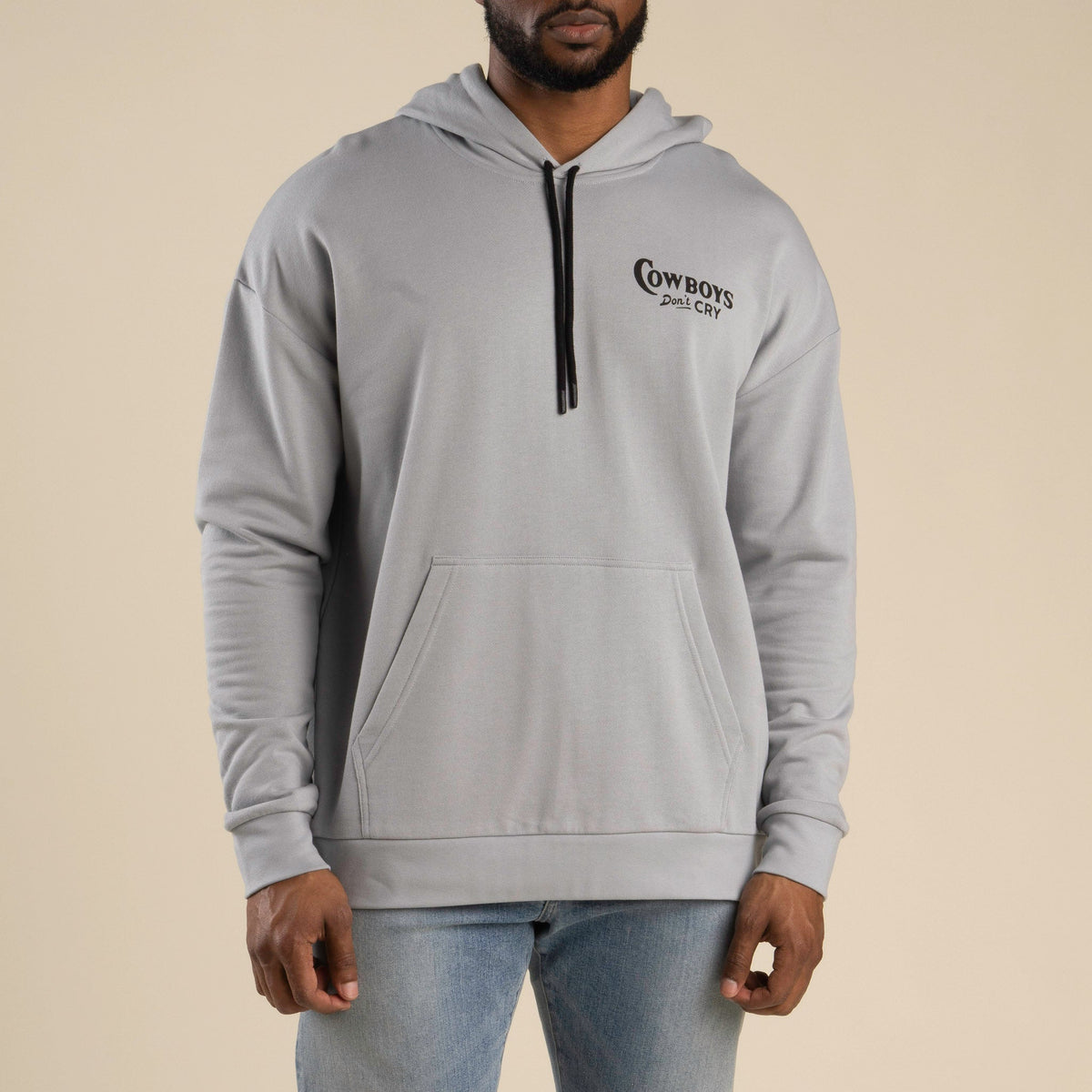 Cowboys Don't Cry Hoodie - Big Sky Blue
