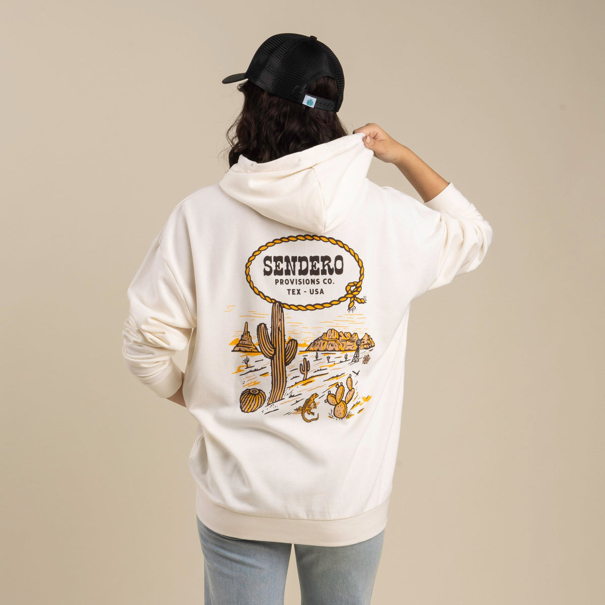 Arenoso Hoodie - Vintage White