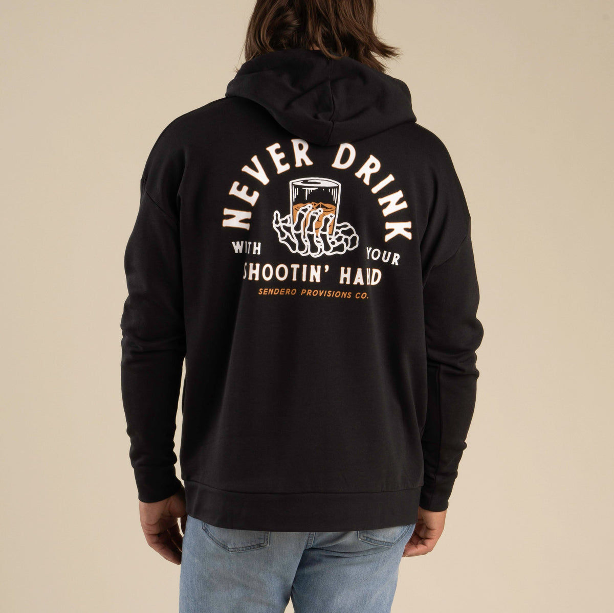 Shootin' Hand Hoodie - Black