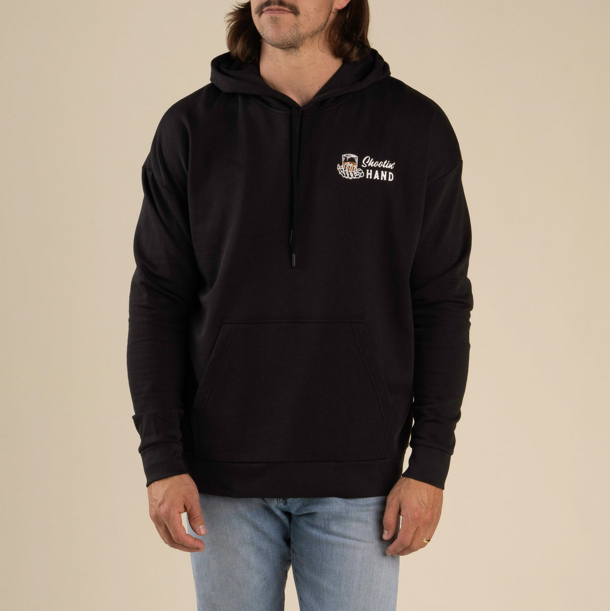 Shootin' Hand Hoodie - Black