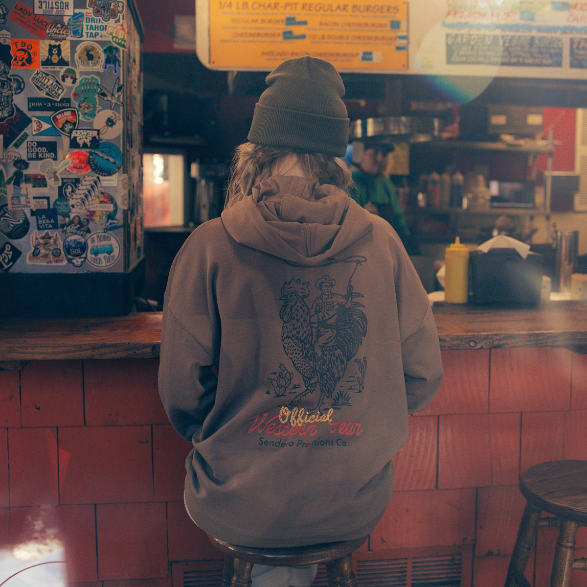 Official Western Hoodie - Light Brown