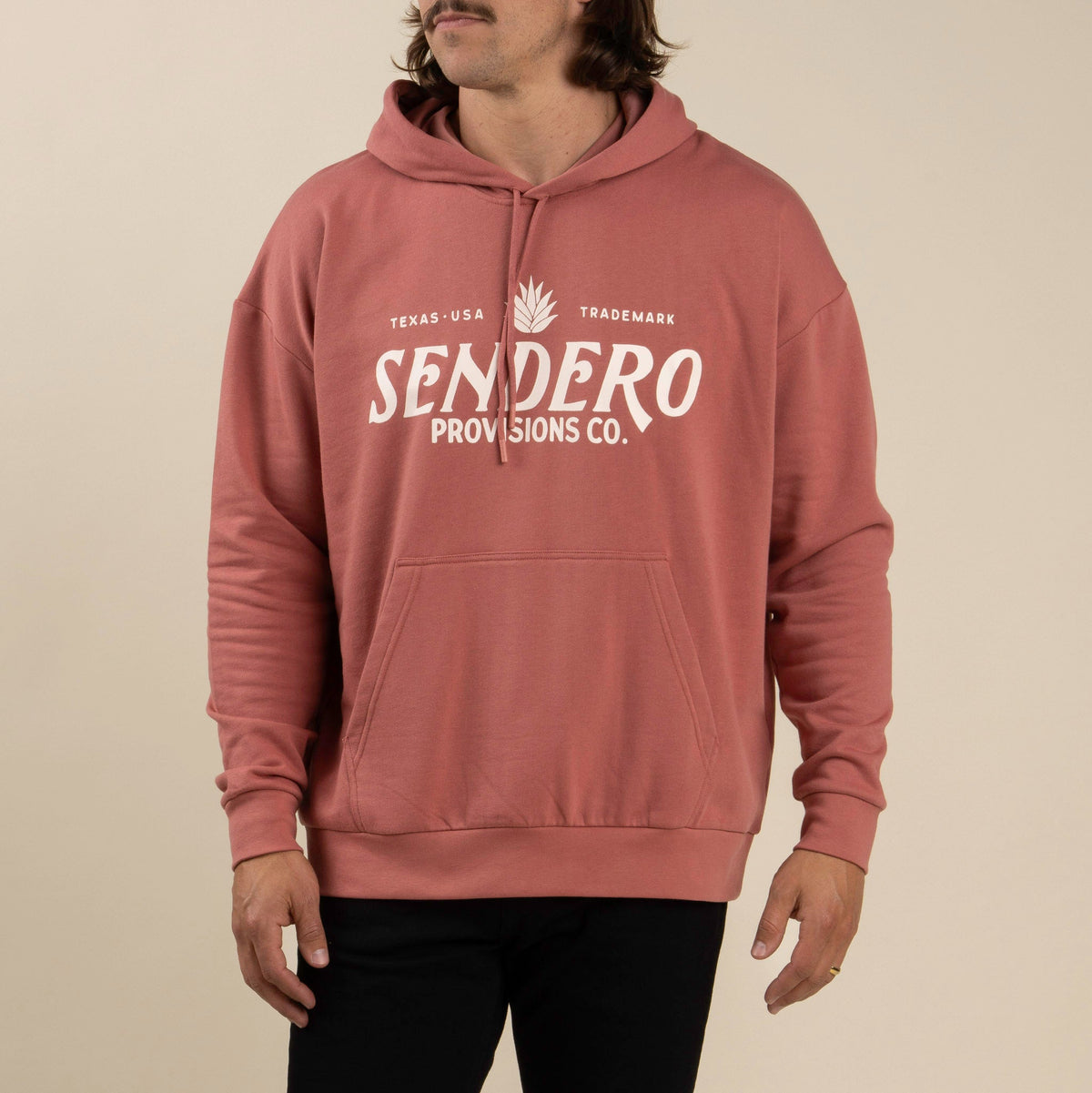 Logo Hoodie - Dusty Mauve