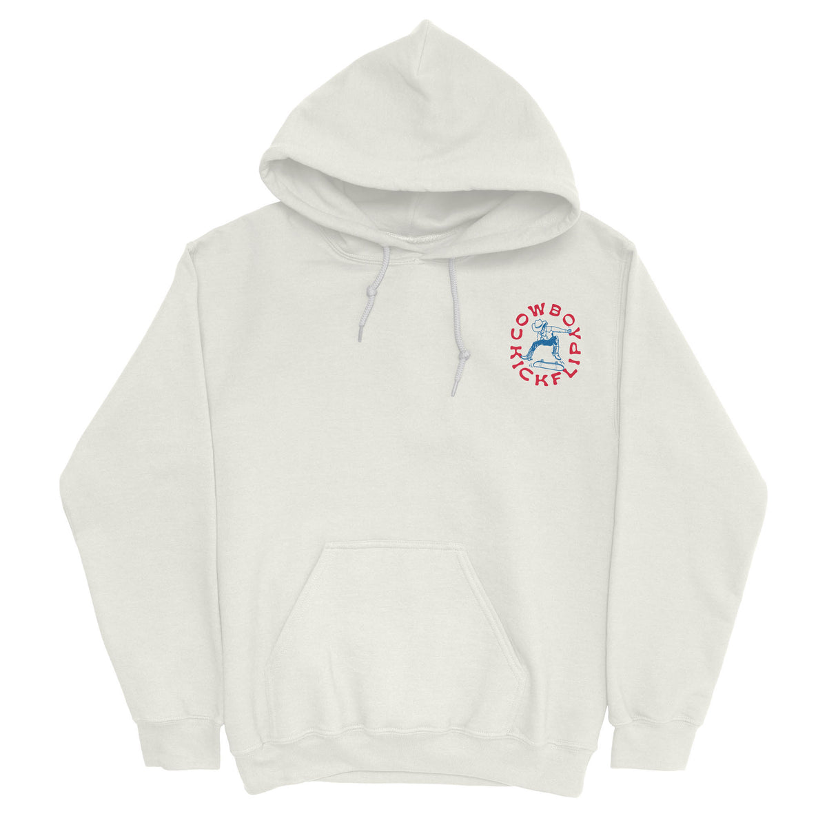 Cowboy Kickflip Hoodie - Vintage White