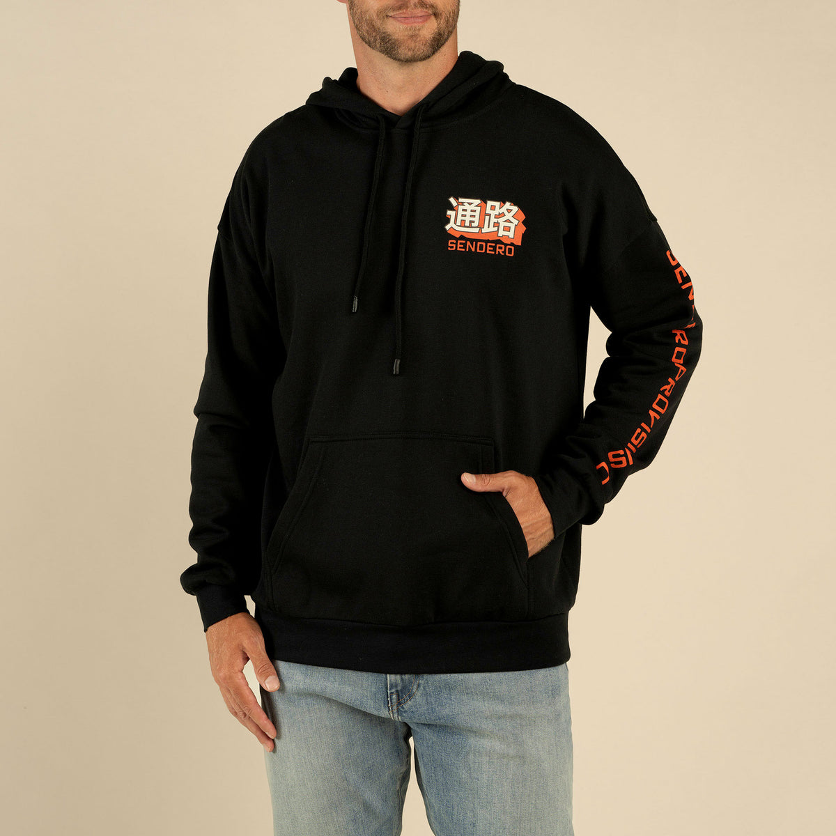 Koi Bronc Hoodie - Black