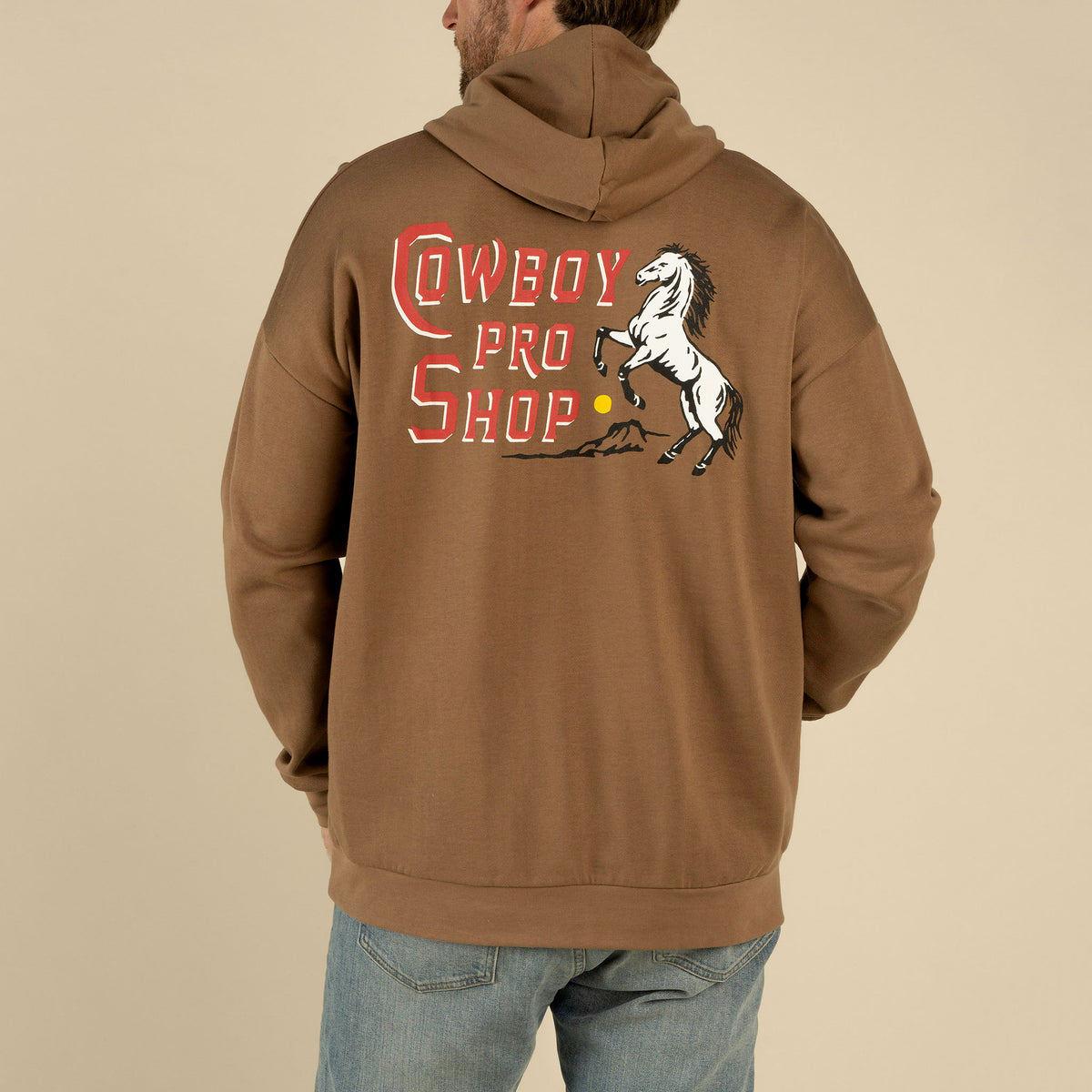 Cowboy Pro Shop Hoodie - Light Brown