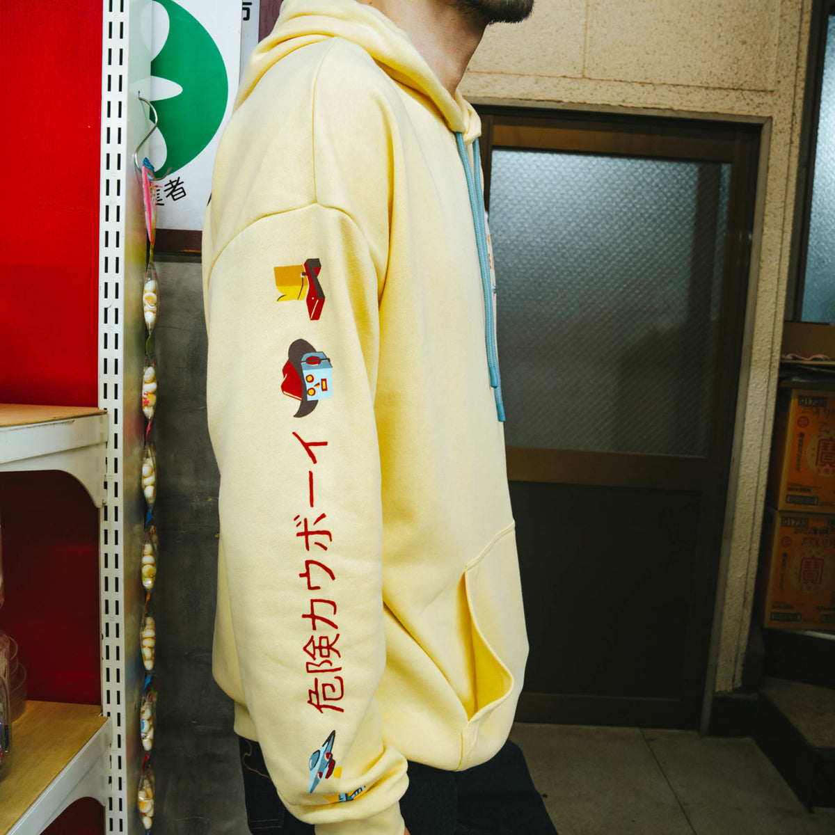 Danger Cowboy Hoodie - Cream