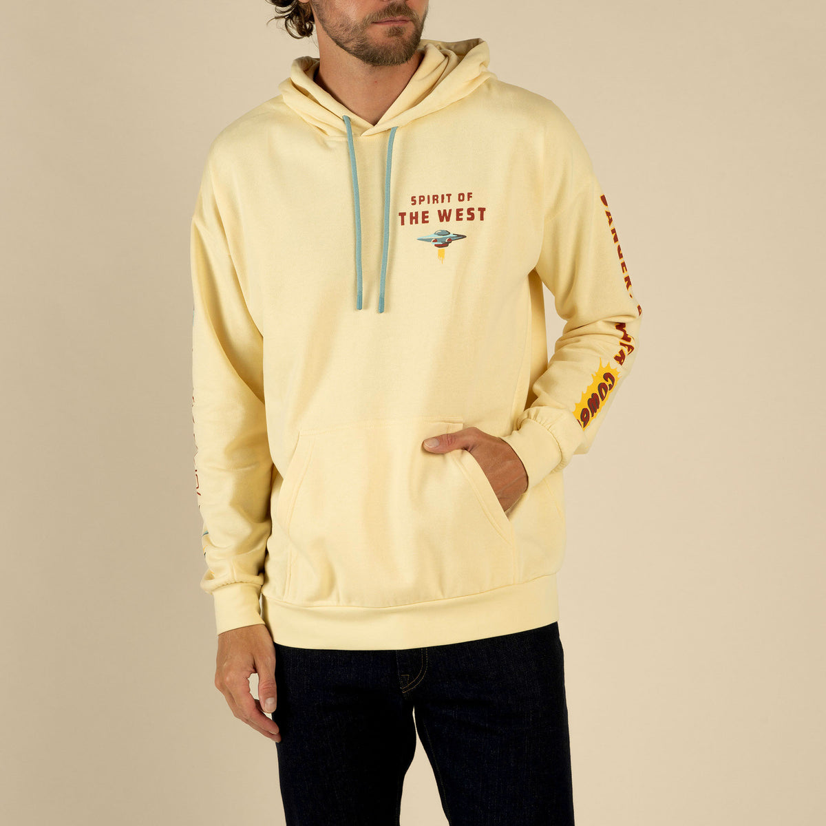 Danger Cowboy Hoodie - Cream