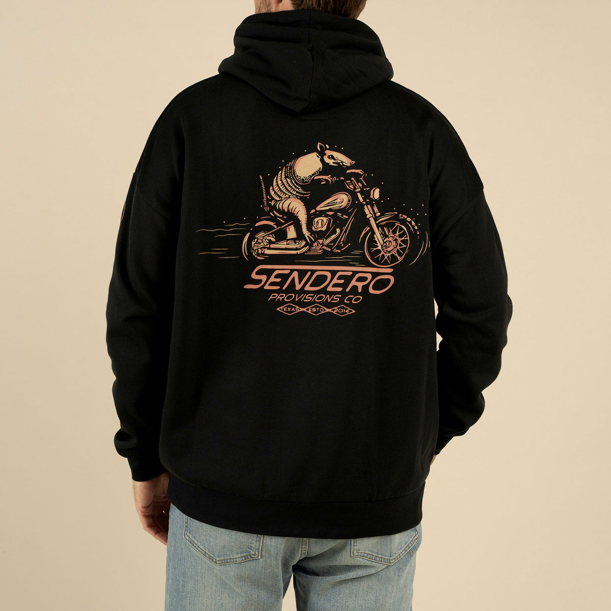 Dillo Rider Hoodie - Black