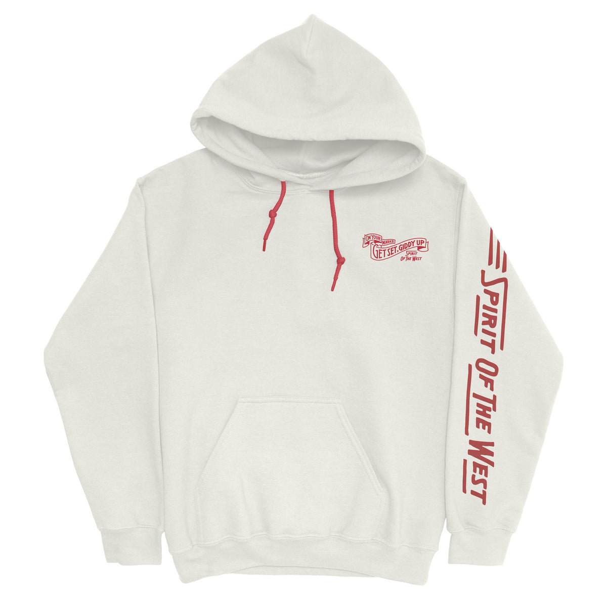 Giddy Up Hoodie - Vintage White