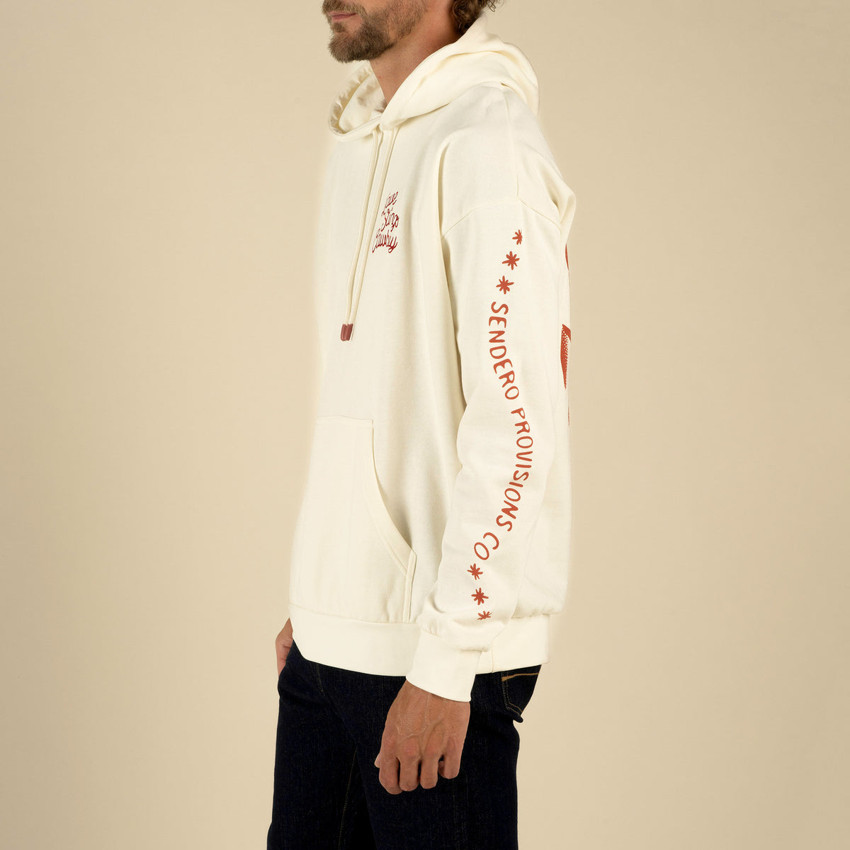Love Stings Hoodie - Vintage White