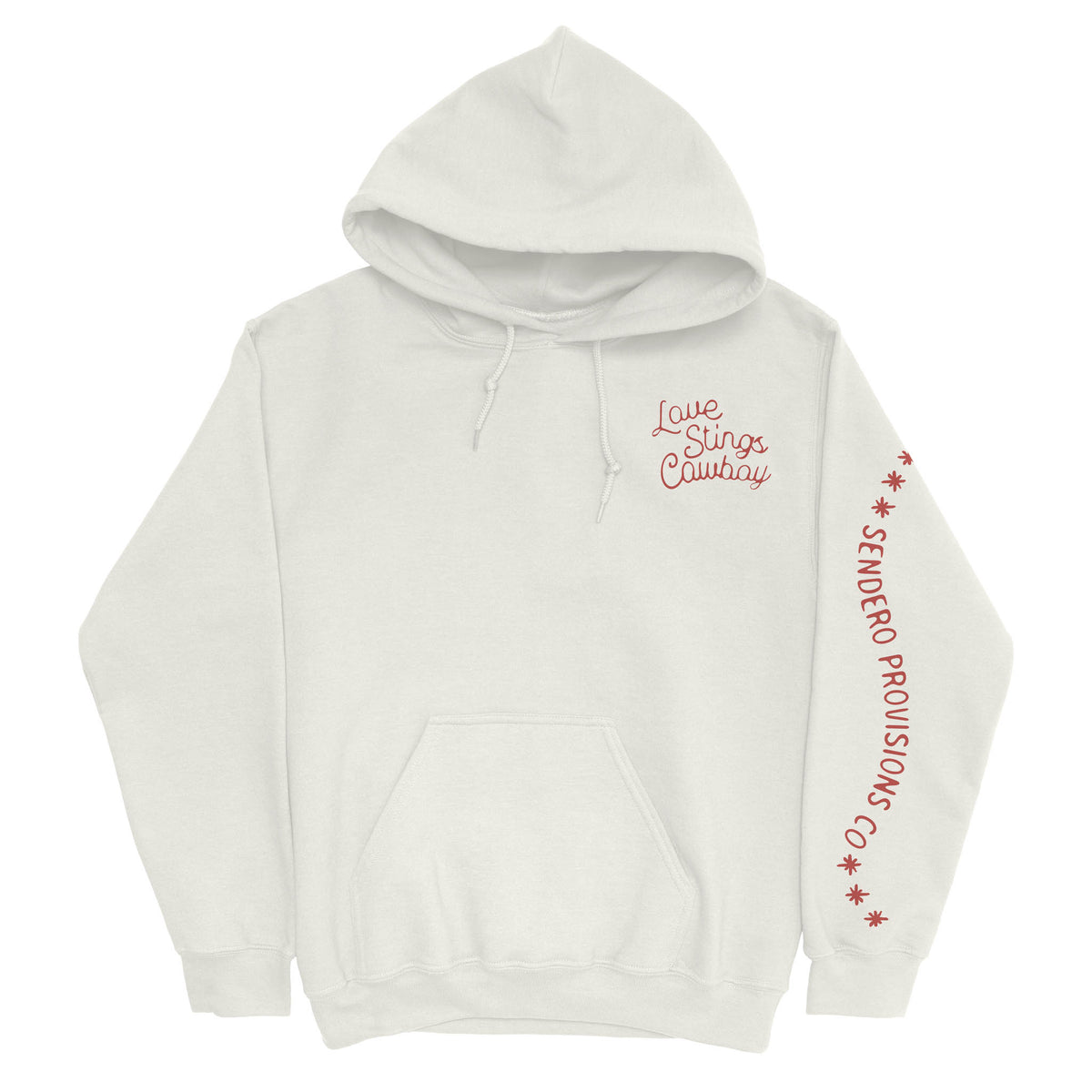 Love Stings Hoodie - Vintage White