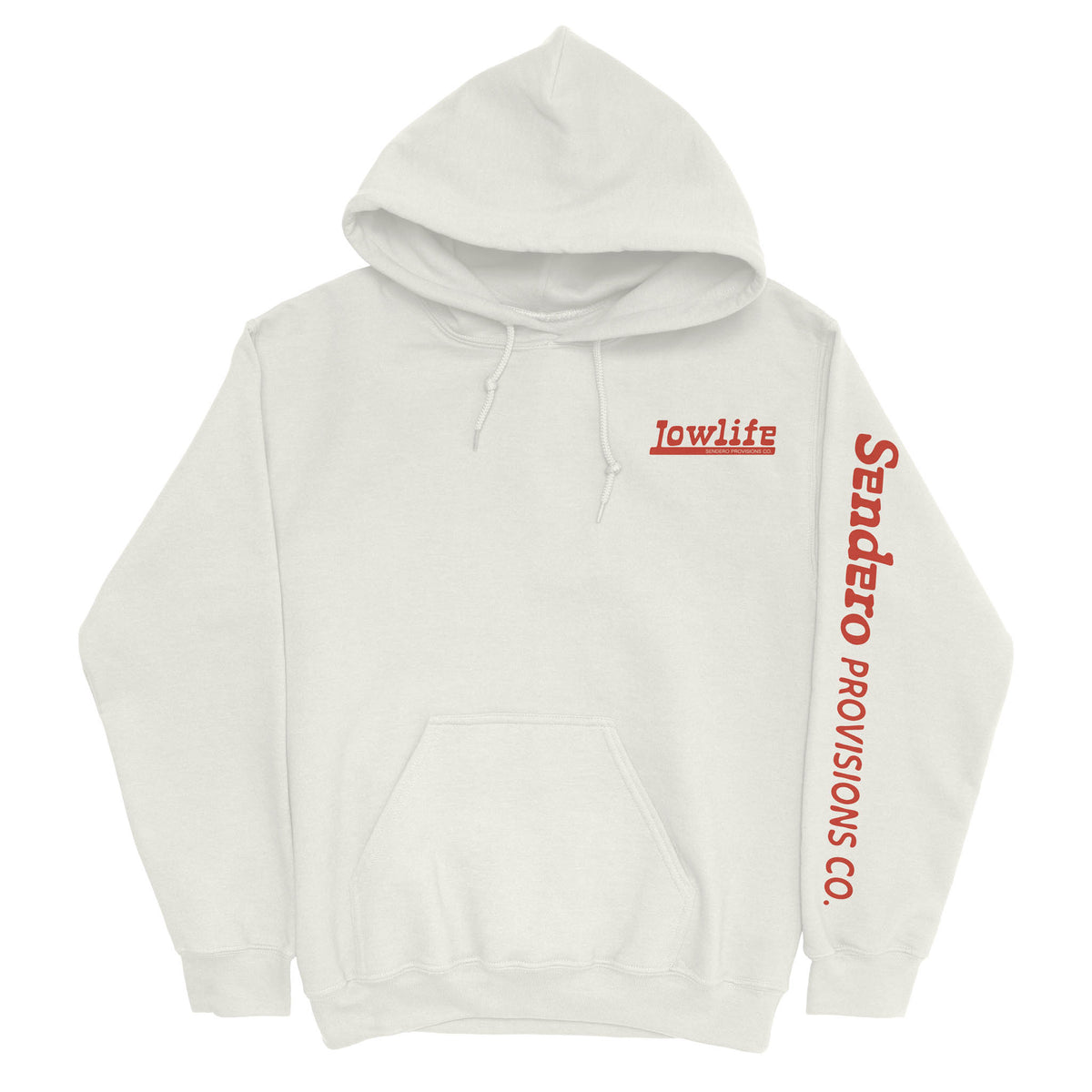 Low Life Hoodie - Vintage White