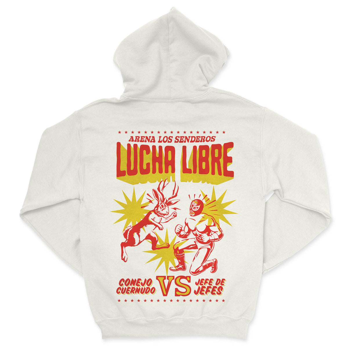 Lucha Libre Hoodie - Vintage Black