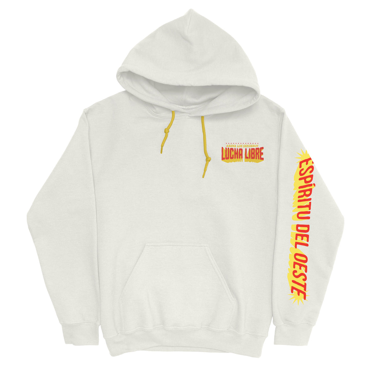 Lucha Libre Hoodie - Vintage White