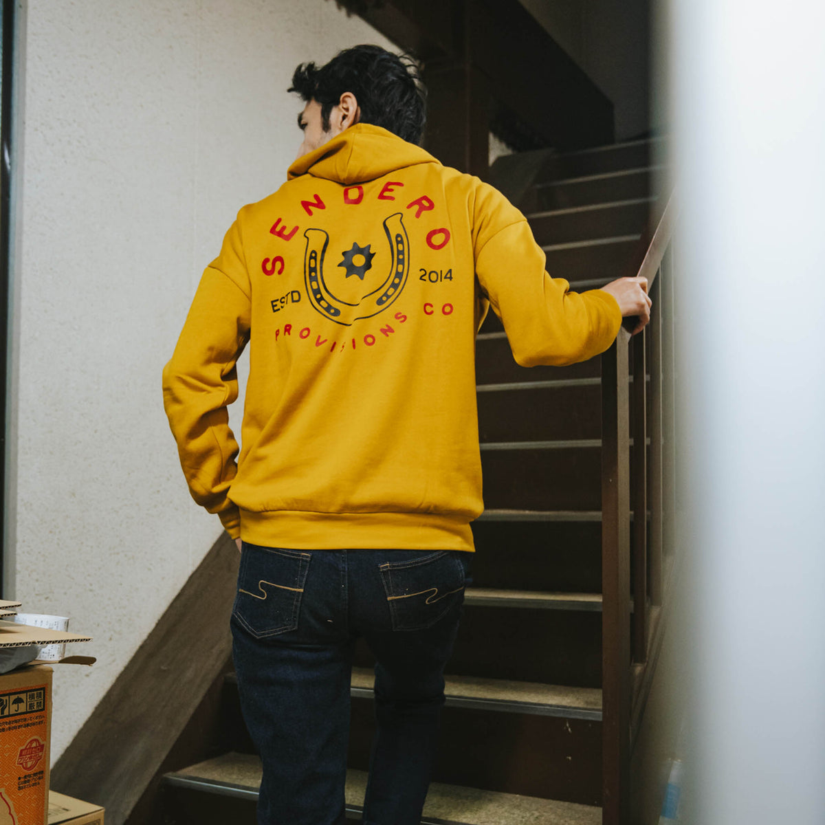 No Luck Hoodie - Goldenrod