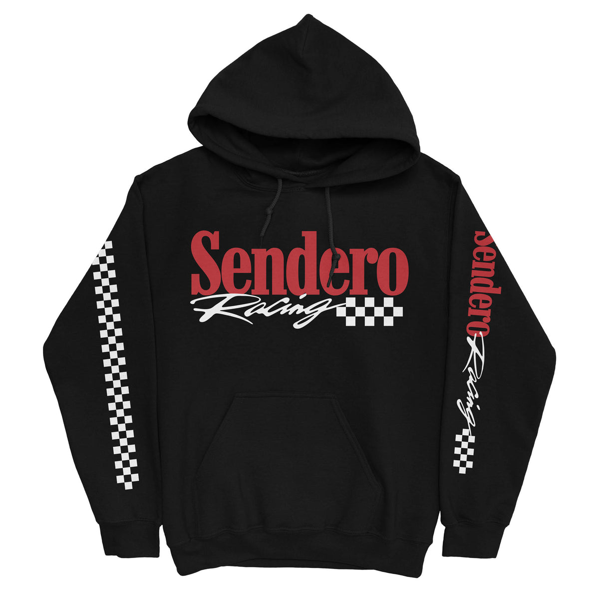 Sendero Racing Hoodie - Black