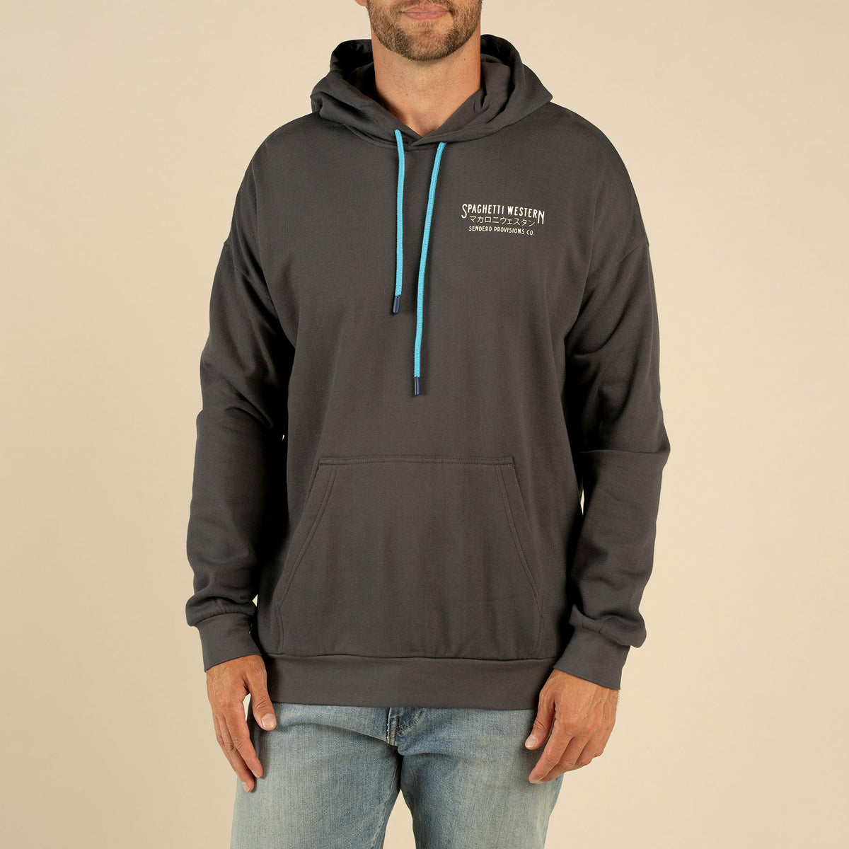 Spaghetti Western Hoodie - Vintage Black