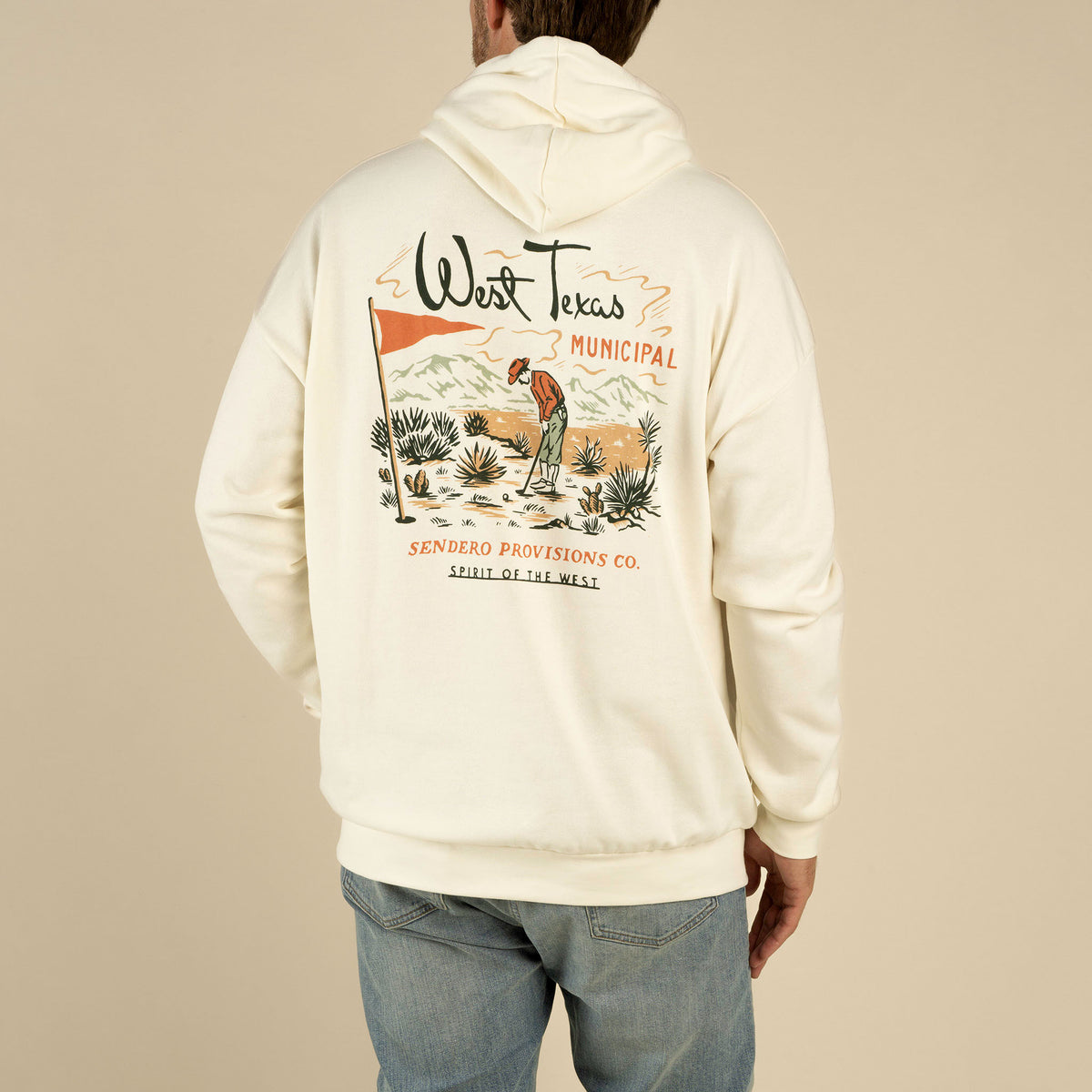 West Texas Municipal Hoodie - Vintage White