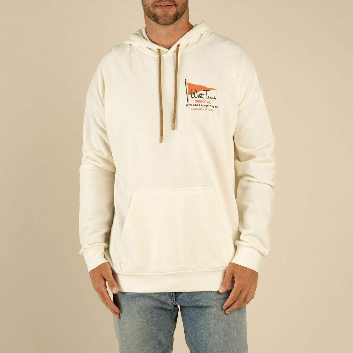 West Texas Municipal Hoodie - Vintage White