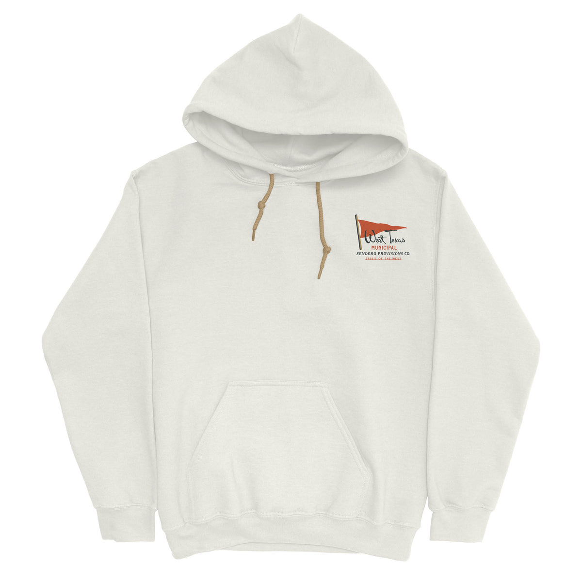West Texas Municipal Hoodie - Vintage White
