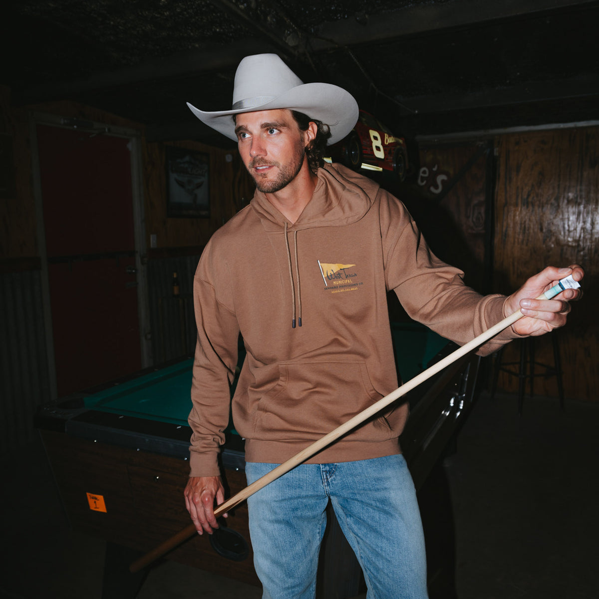 West Texas Municipal Hoodie - Light Brown