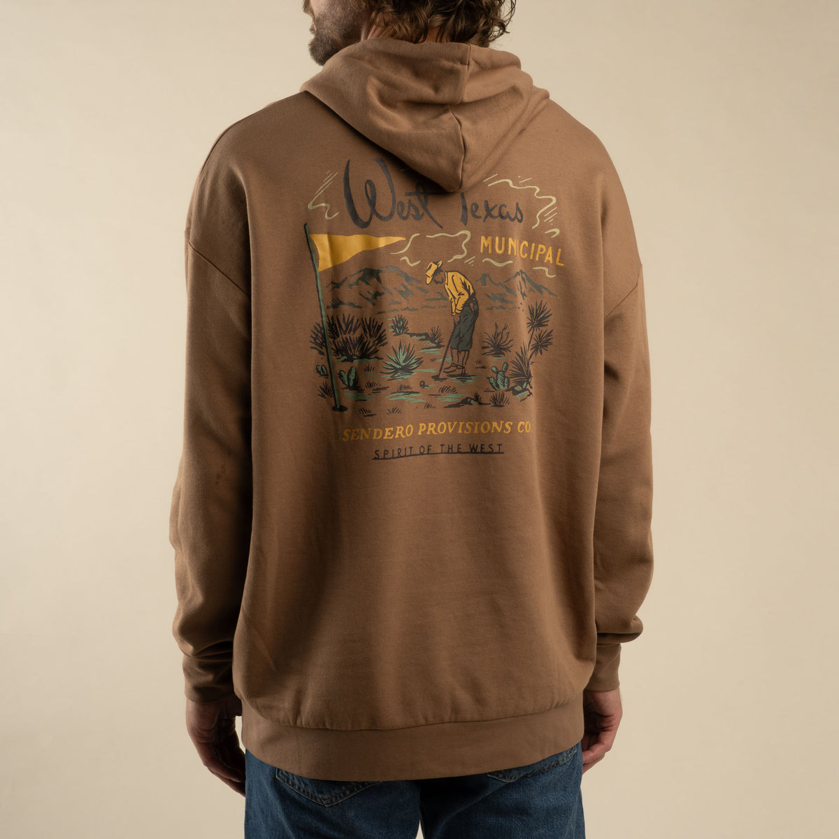 West Texas Municipal Hoodie - Light Brown