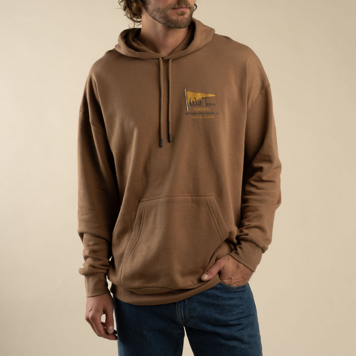 West Texas Municipal Hoodie - Light Brown