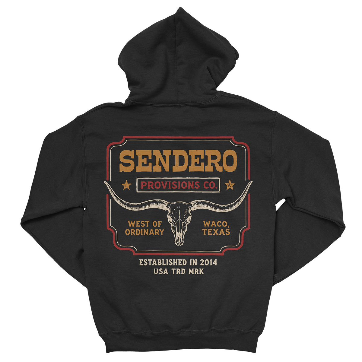 Long Story Hoodie - Black