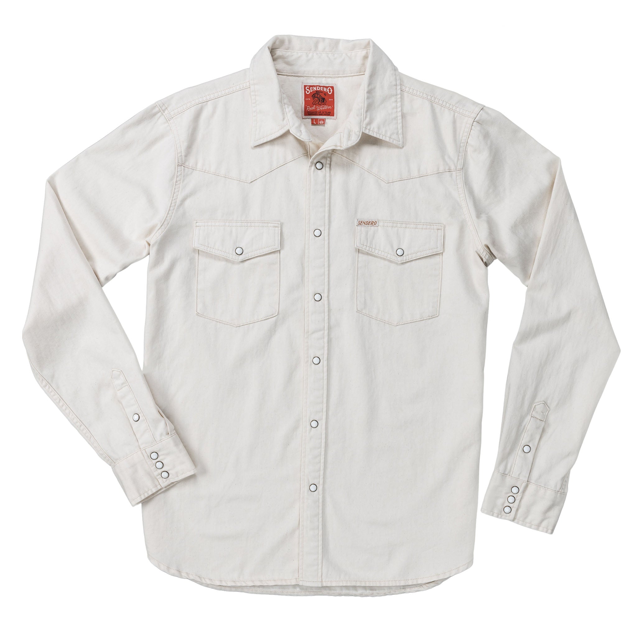 The Wyatt Pearl Snap Denim Shirt | Sendero Provisions Company XL