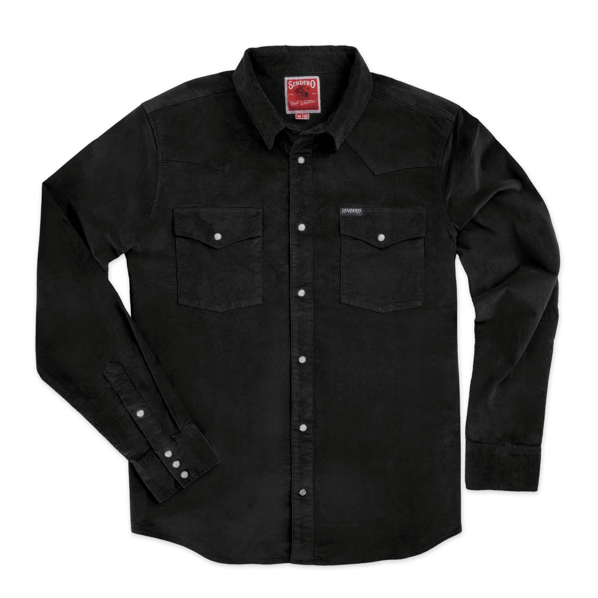 The Wyatt Pearl Snap Long Sleeve Corduroy Shirt