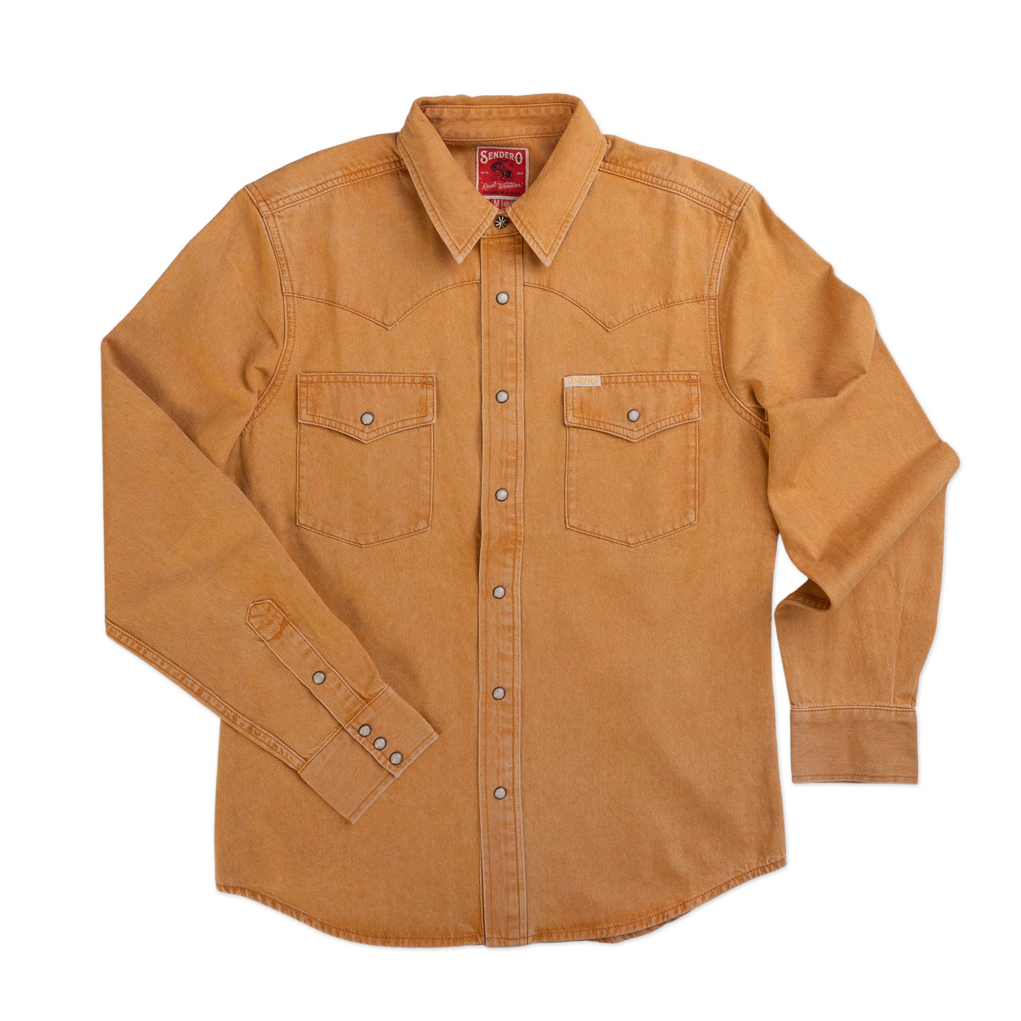 【SCENERITY】Rope denim short sleeve shirt SPCS724S11A_Wyatt_ShortSleeve_