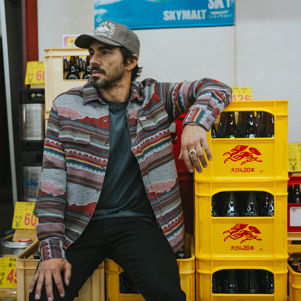 Boquillas Long Sleeve Shirt - Sonora - Red