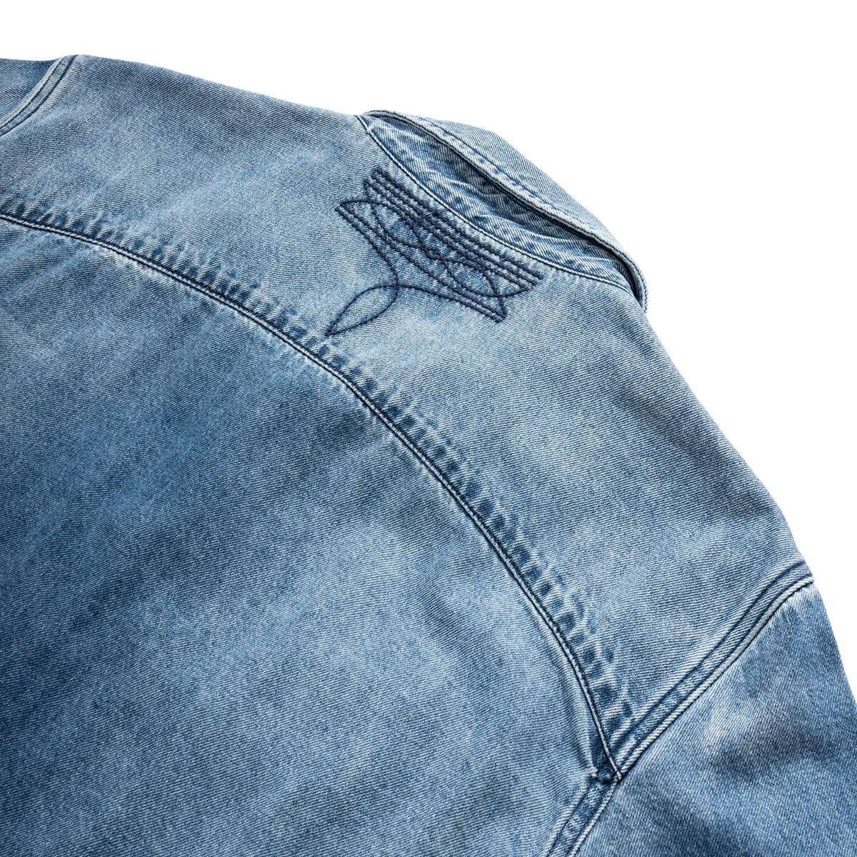 The Hondo Pearl Snap Shirt - Classic Denim
