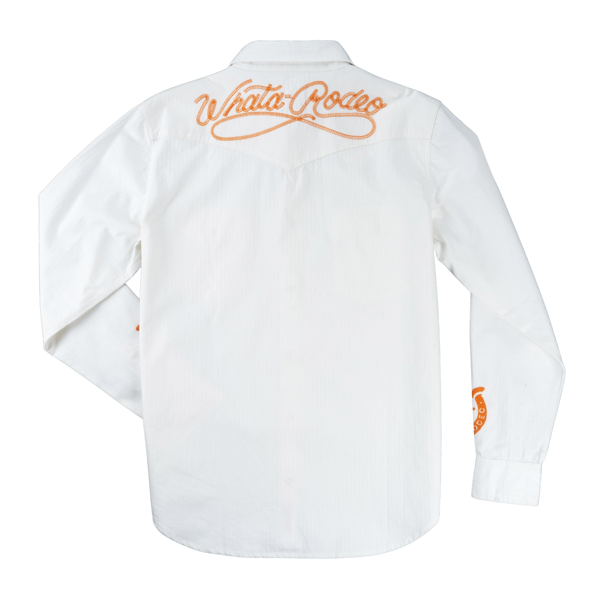 Whataburger x Sendero The Wyatt Pearl Snap Long Sleeve Embroidered Shirt