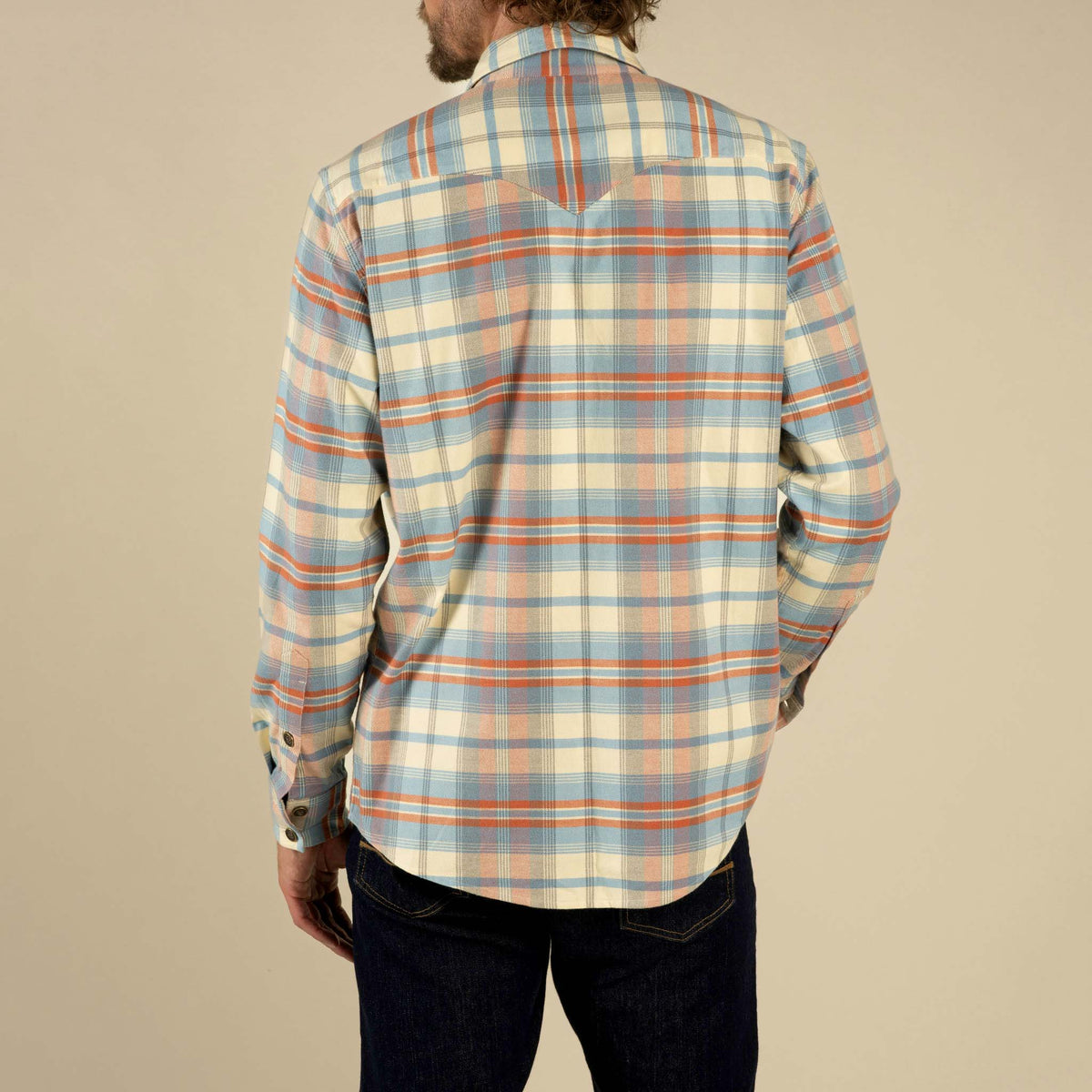 Moab Flannel Shirt - Blue/Red