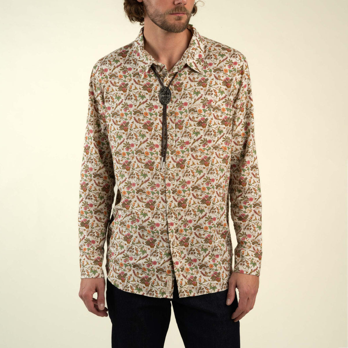 City Slicker Long Sleeve Shirt - Pollinator - Multicolor