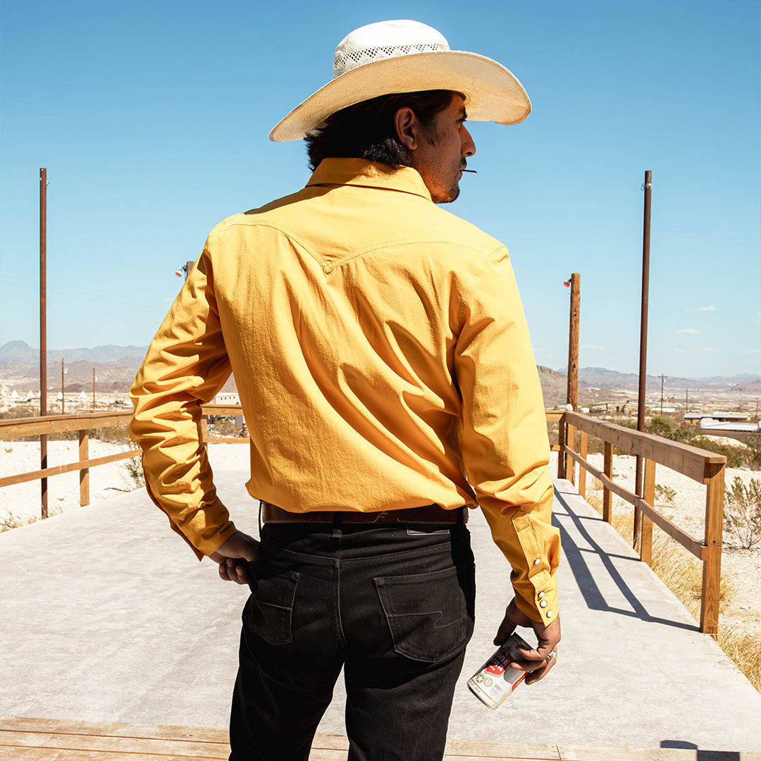 Confluence Tech Long Sleeve Shirt - Mustard