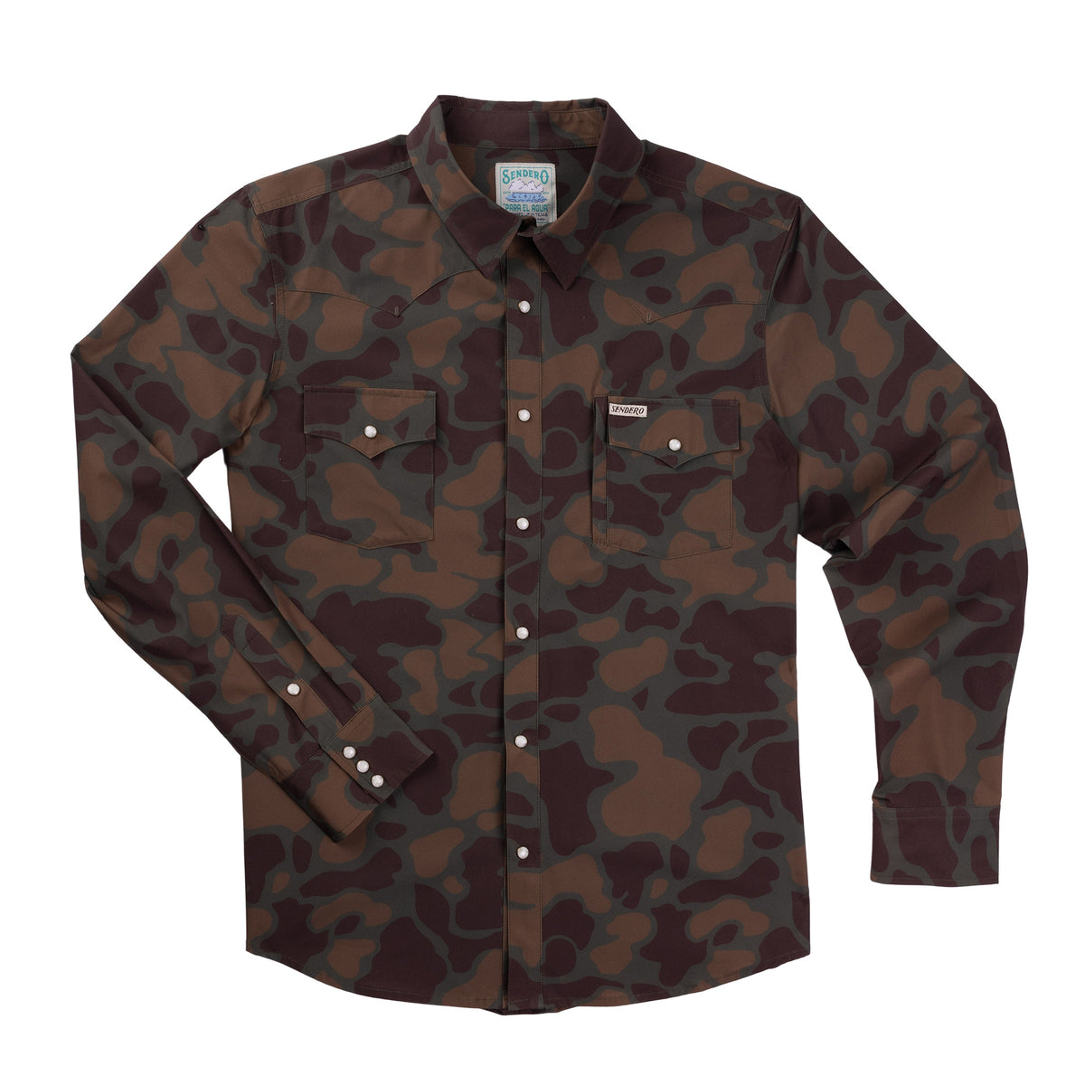 Confluence Tech Long Sleeve Shirt - Forest Camo
