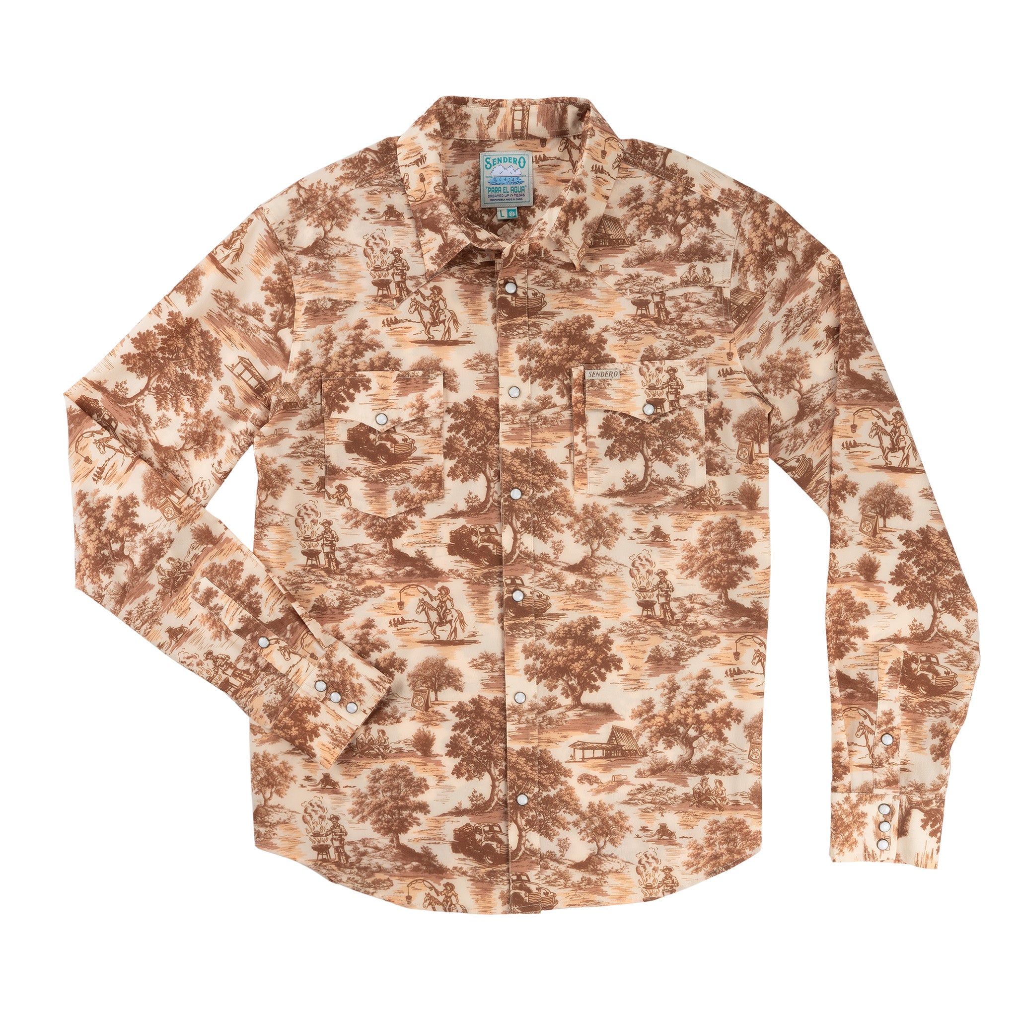 Whataburger x Sendero Confluence Long Sleeve Tech Shirt