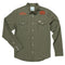 Confluence Tech Long Sleeve Shirt -Trout Shop - Desert Sage